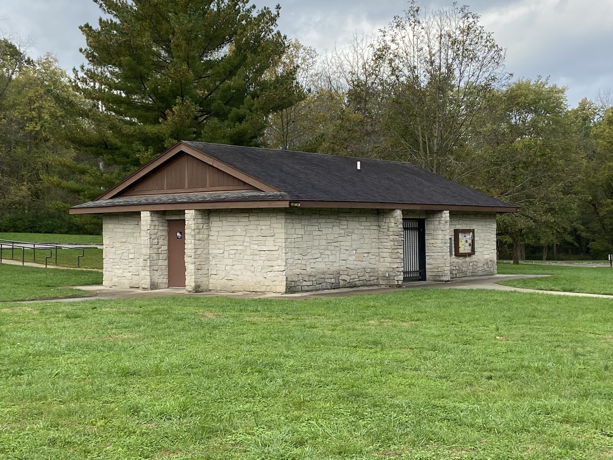 Public Bathroom at Fort Benjamin Harrison State Park