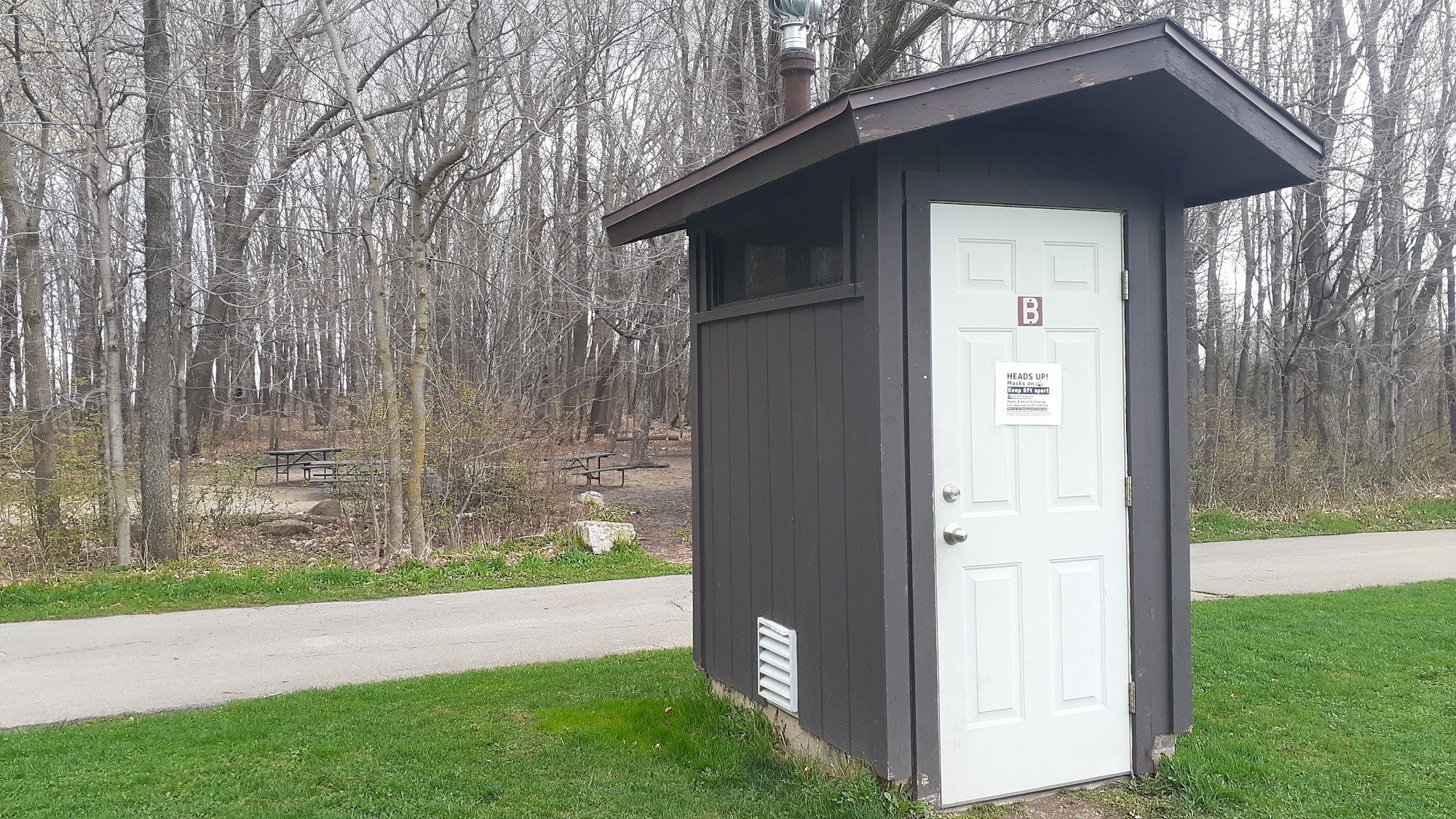 Vault toilets